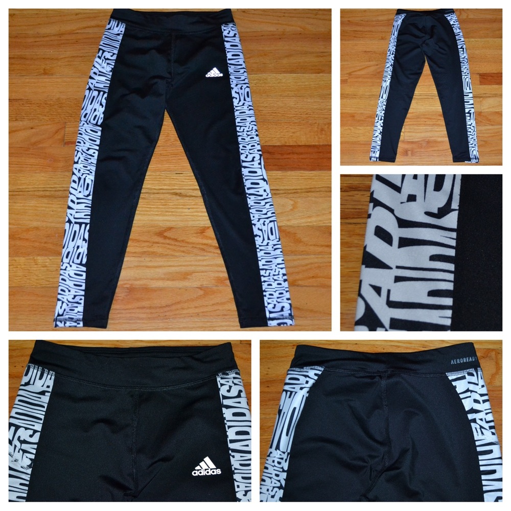 Youth girls Adidas leggings, size S 7/8